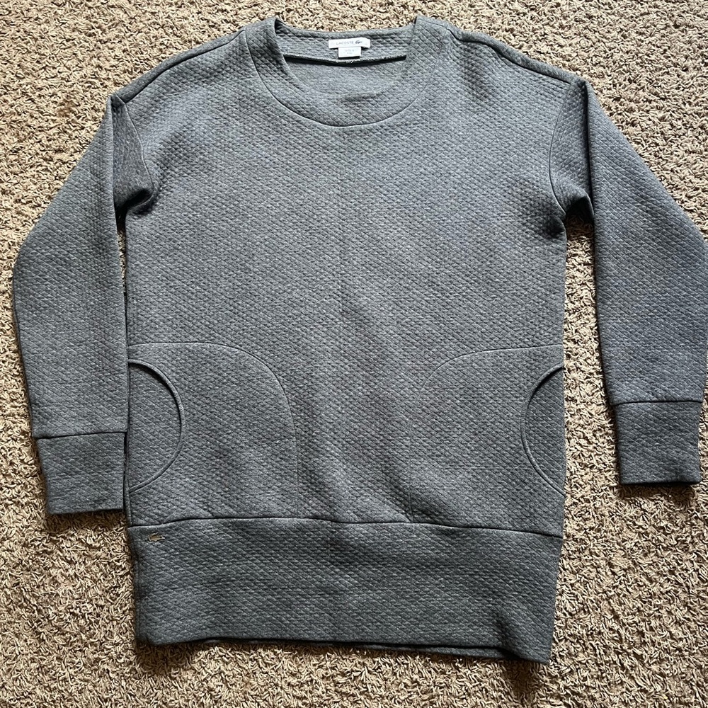 Lacoste women’s grey sweater